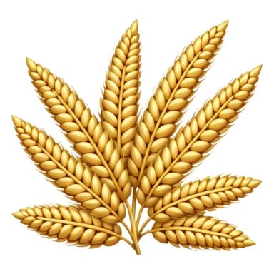 ears of grain sticker