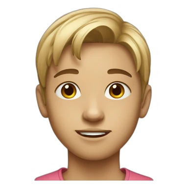 young teenager sticker