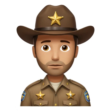 Rick Grimes sticker