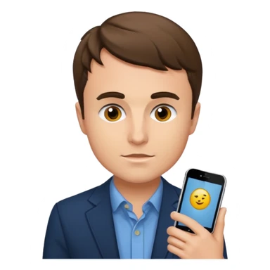 generate iphone emoji charlie kirk sticker
