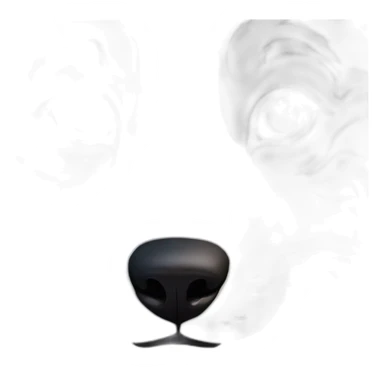 Black wolf  blue eyes kiss gray tiger pink eyes sticker