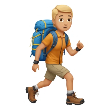 Jakobsweg runner sticker