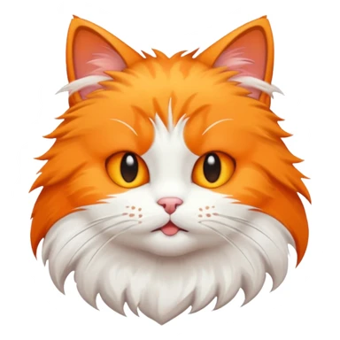 Scratch cat sticker