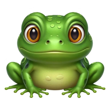 frog (without crown) from The Princess and the Frog sticker