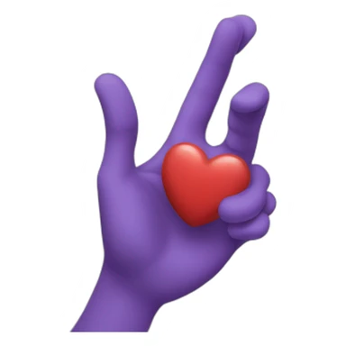 Coeur dans les mains sticker