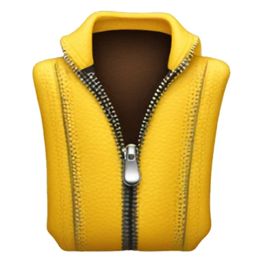  emoji with an open zipper  sticker