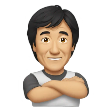 Jackie Chan sticker