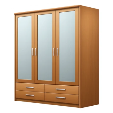 wardrobe modern closed mirror door sticker