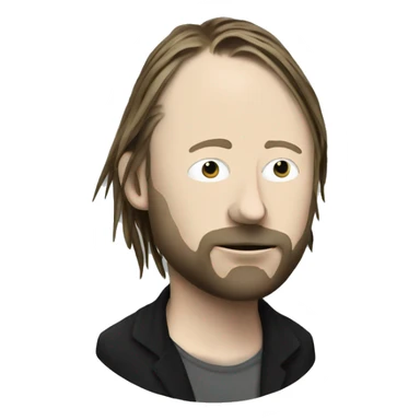 thom yorke-radiohead sticker