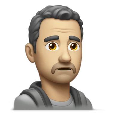 Sad Slawomir Mentzen sticker