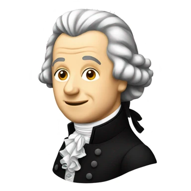 Mozart Emoji  sticker