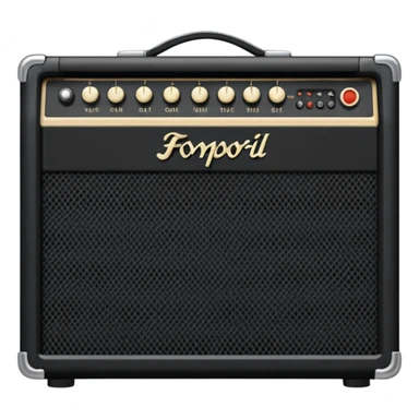 electric guitar amplifier sticker