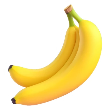 sliced banana sticker