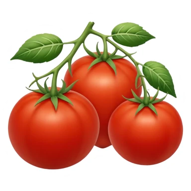 fruits basket in tomato sticker