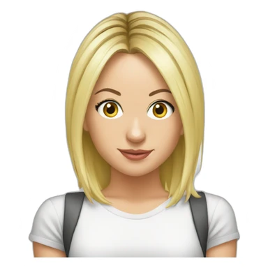 Kaley cuoco sticker