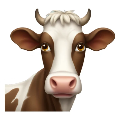 Cow alie sticker