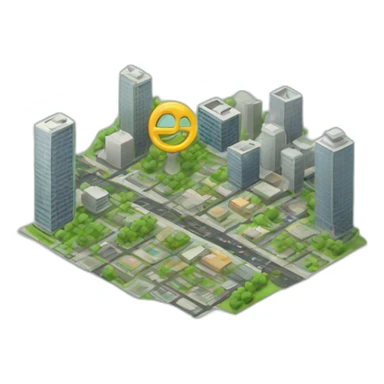 Urban planning logo sticker