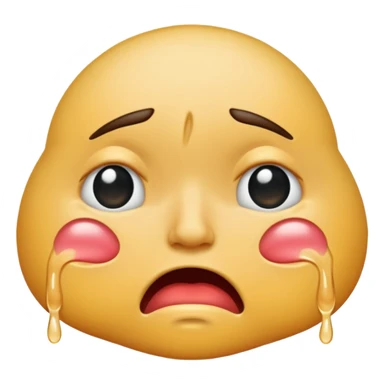 Crying big butt sticker