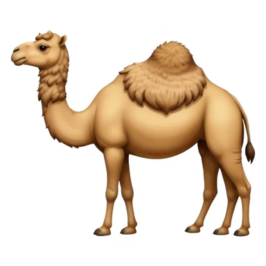 camel with 3 humps on back sticker