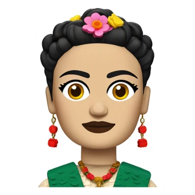 Frida Kahlo lego full body sticker