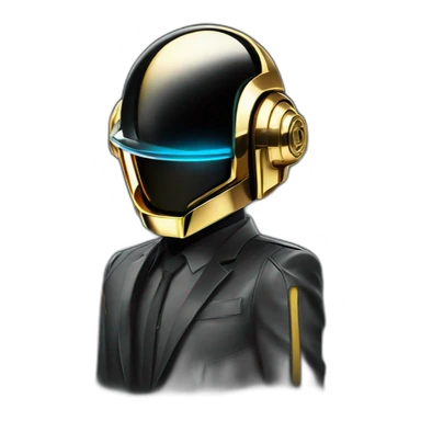 daft punk music sticker