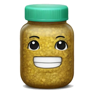 beauty jar with the inscription Rhode sticker