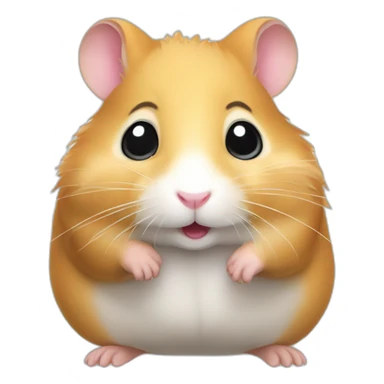 Hamster pouce vers le haut sticker