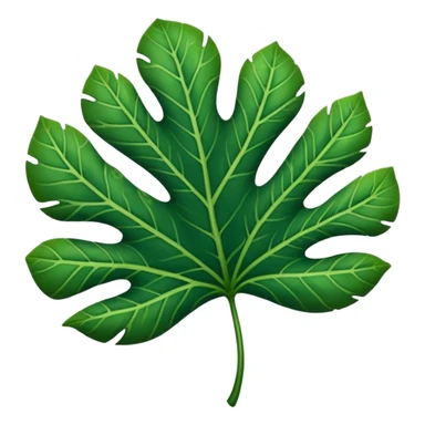 jungle leaf sticker