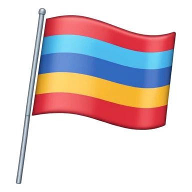 just a normal emoji flag sticker