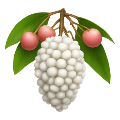 White Lychee sticker