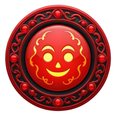 Symbol of void in red sticker