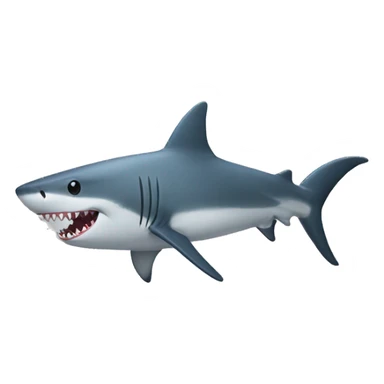 Dent requin sticker