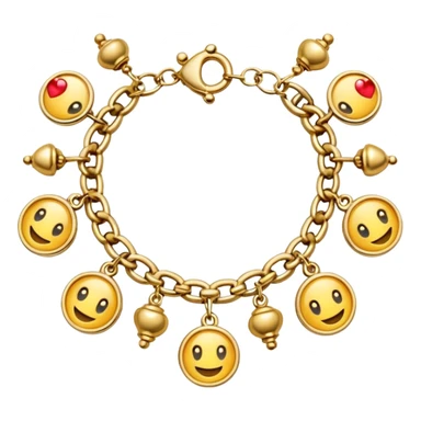 Charm bracelet sticker