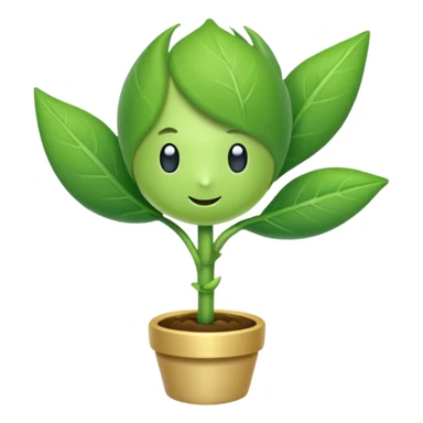 Sprout from dandys world  sticker
