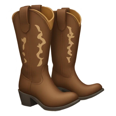 Cowgirl boots sticker