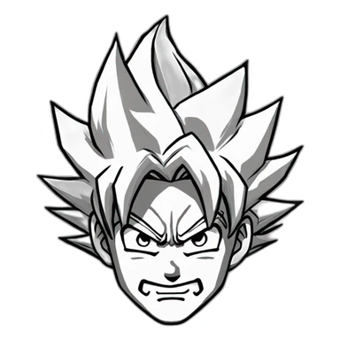 Goku-SSJ sticker