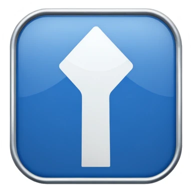 one-way sign sticker