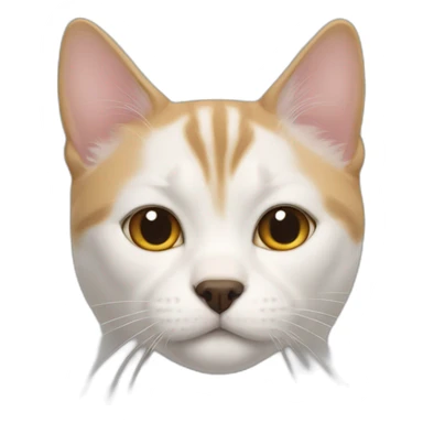 cat dog hybrid sticker