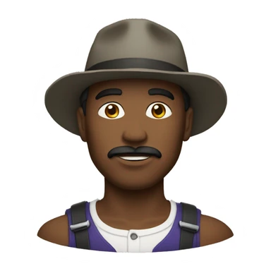 Bel homme métisse sticker