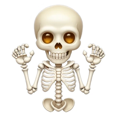 Clash royal skelton sticker