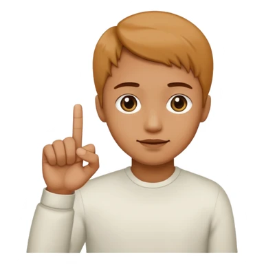 XO with fingera sticker