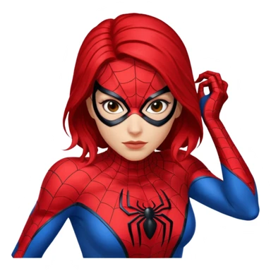 Spider woman sticker