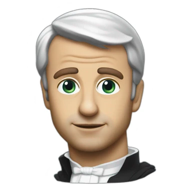 macron embrass tremp sticker