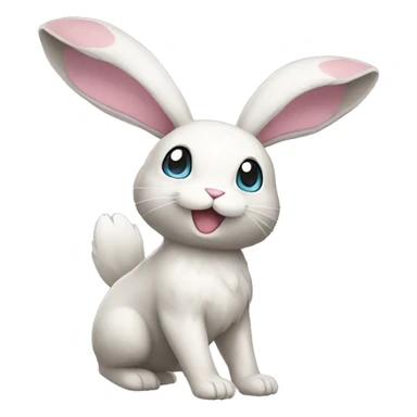 Pokémon-Bunny full body sticker