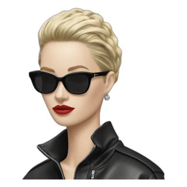 balenciaga model sticker