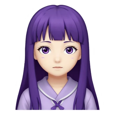 Hinata hyuga sticker