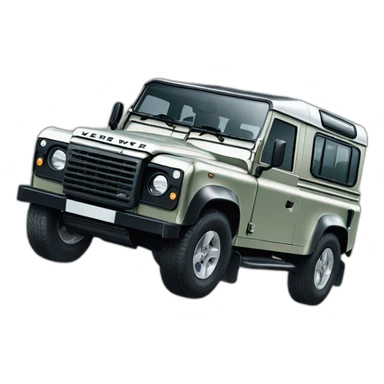 land rover defender sticker