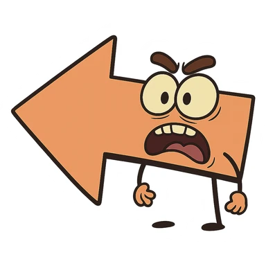 animated arrow sticker