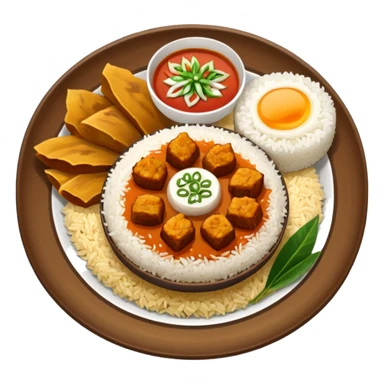 nasi padang sumatera sticker