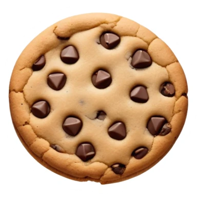chocolate chip cookie sticker